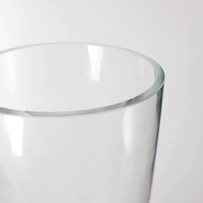 Set Aus 3 Quadratischen Acrylvasen – 10, 15 & 20 Cm, Transparent, Unzerbrechlich Für Deko & Hochzeiten