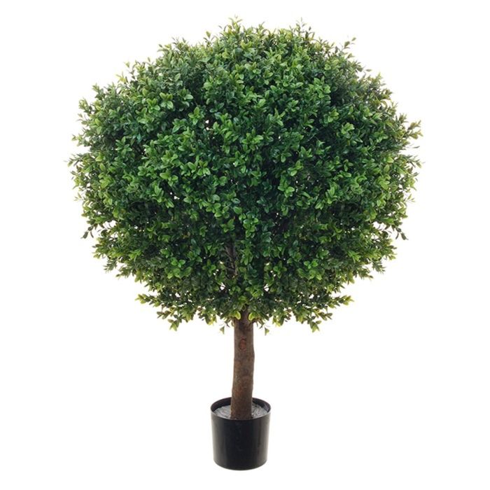 Künstliche Pflanzenkugel Aus Kunststoff – Formschnitt-Buchsbaum Deko, 18 Cm Für Haus & Garten