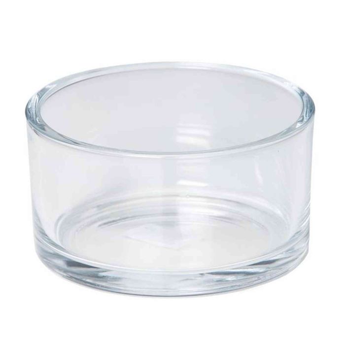 Glasschale 19cm Oder 25cm - Aus Recyceltem Eco-Glas Für Deko & Blumen