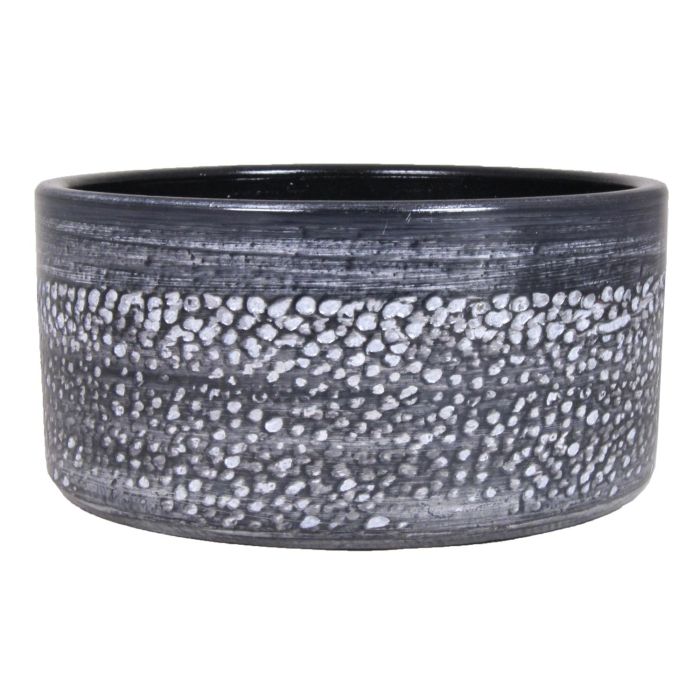 ART-CRAFT Mosaikschale Blau - Handgefertigte Dekoschale Aus Ton Mit Glas