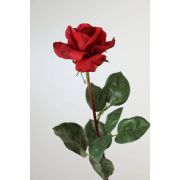 Künstliche Rose AMELIE, rot, 70cm, Ø8cm
