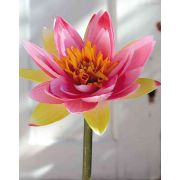 Textil Lotusblüte SANJANA, pink, 45cm, Ø16cm
