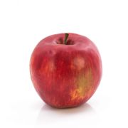Künstlicher Apfel ADAM, rot, 7,5cm, Ø8cm