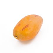 Künstliche Mango OLINDA, orange, 12cm, Ø6,5cm