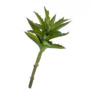 artplants Künstliche Aloe Aristata GABRIELA Dekoglas 12cm Ø8cm Kunst Sukkulente