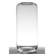 Glasblumenvase EIKE, transparent, 40cm, Ø18cm