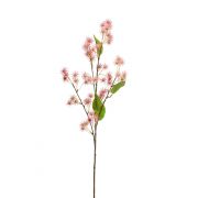 Kunstzweig Wunderbaum GROBAS mit Blüten, rosa, 80cm