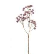Kunstzweig Zimmeraralie JESSIKA mit Blüten, lila, 85cm