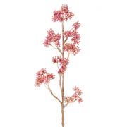 Künstlicher Schönfrucht Zweig FILOTAS mit Beeren, rosa, 45cm