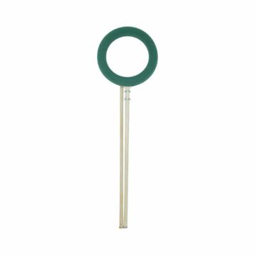 OASIS Nasssteckmasse Ring ALECA auf Bioline Holzstab, grün, 4,5cm, Ø30cm