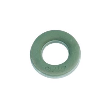 OASIS Nasssteckschaum Ring SOANA, EcoBase Hartschaumboden, grün, 4cm, Ø18cm