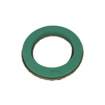 OASIS Nasssteckschaum Kranz SANEL, Biolit Altpapier Schale, grün, 6cm, Ø50cm