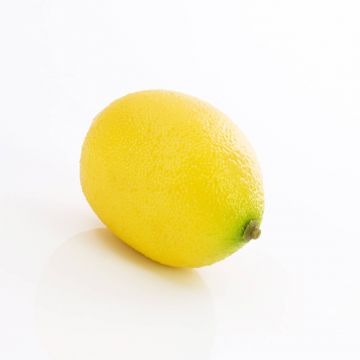 Kunst Zitrone JOSEFA, gelb, 7,5cm, Ø5cm