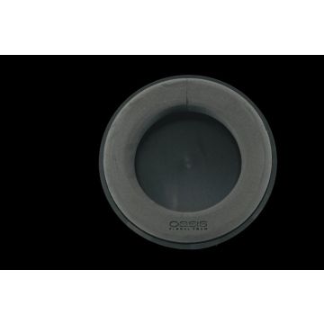 OASIS Black Ideal Nasssteckschaum Pflanzring KAILA, Papercompound Schale, schwarz, 4,5cm, Ø30cm