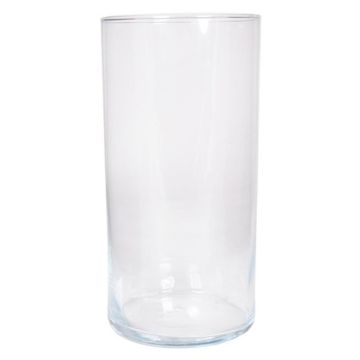 Tischlicht SANYA OCEAN, Glas, Zylinder, transparent, 30cm, Ø15cm