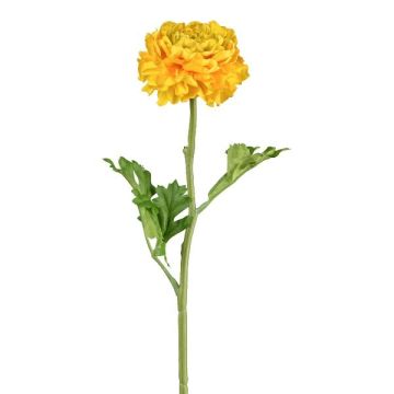 Kunstblume Ranunkel GRINTEL, gelb, 45cm, Ø9cm
