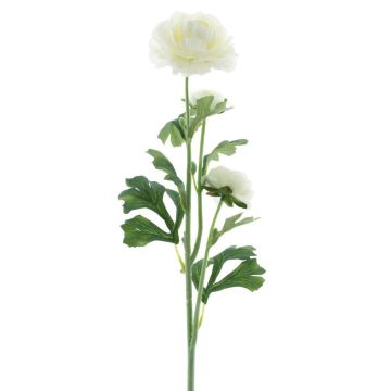 Kunst Blume Ranunkel PROTO, creme, 65cm