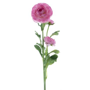 Kunst Blume Ranunkel PROTO, pink, 65cm