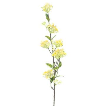 Künstlicher Schneeball Zweig DRASY, gelb, 75cm