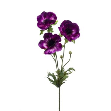 Künstliche Anemone SUGOL, violett, 75cm