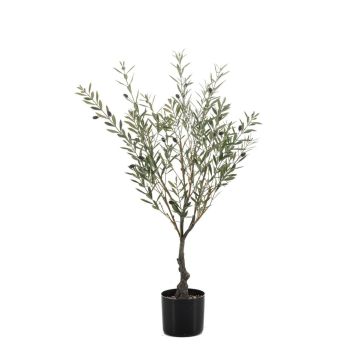 Olivenbaum künstlich LONIRB mit Früchten, Kunststamm, crossdoor, 90cm