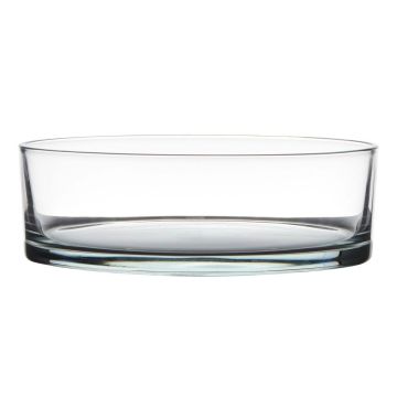Dekoschale aus Glas VERA EARTH, klar, 8cm, Ø25cm