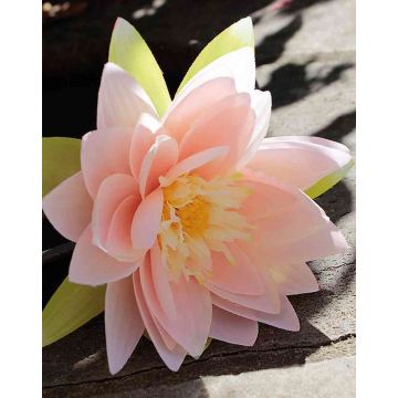 Textil Lotusblüte SANJANA, rosa, 45cm, Ø16cm