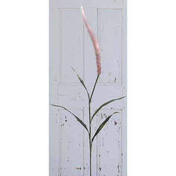 Kunst Lampenputzergras LEBRERO mit Rispen, rosa, 175cm