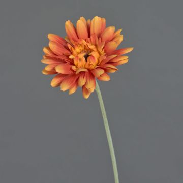 Künstliche Gerbera VIRGINIA, orange, 55cm, Ø11cm