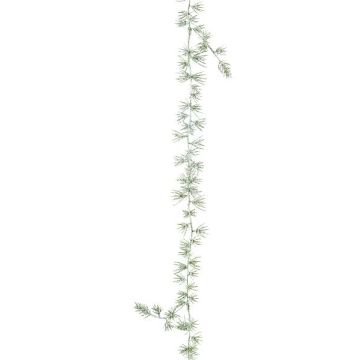 Kunstgirlande Zeder XYLMOR mit Glitzer, gefroren, grün, 160cm