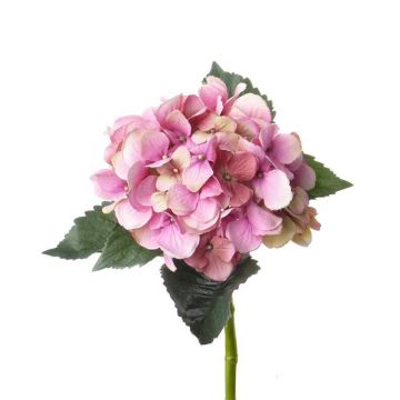 Kunst Hortensie ANTONIA, rosa, 50cm, Ø15cm