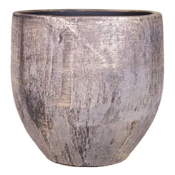 Pflanztopf aus Keramik AETIOS Farbverlauf, gold-braun, 34cm, Ø34cm