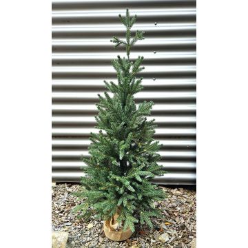 Künstliche Fichte STORNYN im Jutesack, 90cm