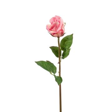Textilblume Rose GENIO, rosa, 60cm