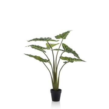Kunstpflanze Alocasia Sanderiana MUNAY im Dekotopf, grün, 100cm