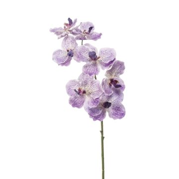 Kunstzweig Vanda Orchidee LODON, helllila-weiß, 75cm