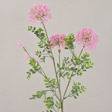 Künstlicher Zweig Zierlauch SMILJAN, hellrosa, 80cm, Ø6-7cm