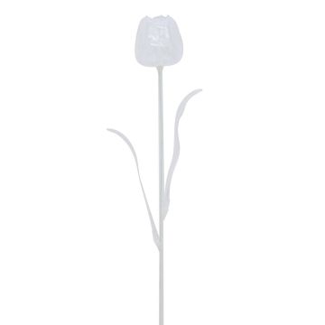 Kunststoff Tulpe ISHITA in Glasoptik, 12 Stück, transparent, 60cm