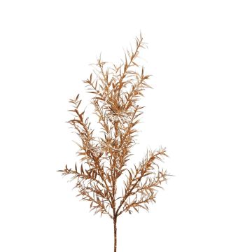Deko Asparagus sprengeri Zweig DENDER, gold, 75cm