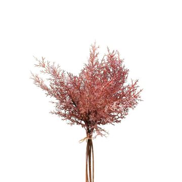 Künstlicher Asparagus sprengeri Bund RUBIOLTA, violett-rosa, 35cm