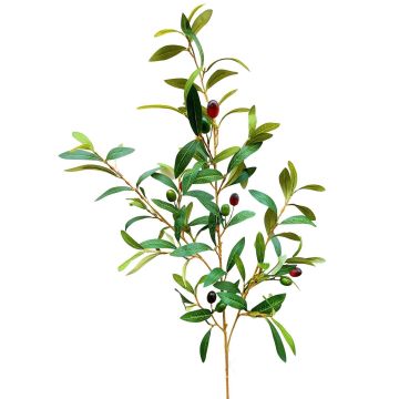 Kunstzweig Olive ROVUMA mit Früchten, grün, 95cm