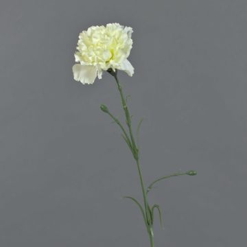 Künstliche Nelke VANERA, creme, 60cm, Ø9cm