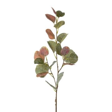 Kunstzweig Eukalyptus KALHEN, grün-lila, 75cm