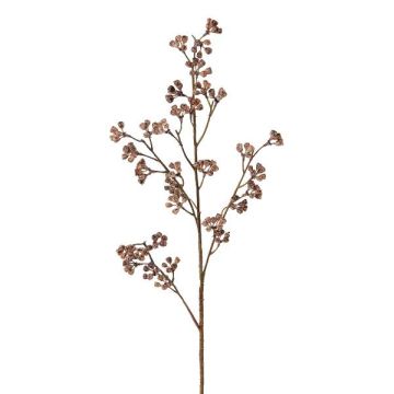 Dekozweig Eukalyptus FRULIN mit Früchten, dunkelrosa, 80cm