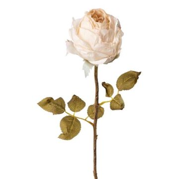 Kunstblume Rose ZONFER, creme, 60cm