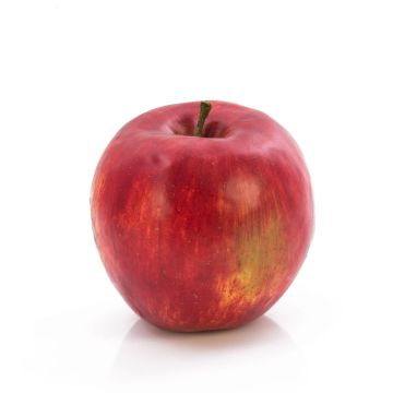 Künstlicher Apfel ADAM, rot, 7,5cm, Ø9cm