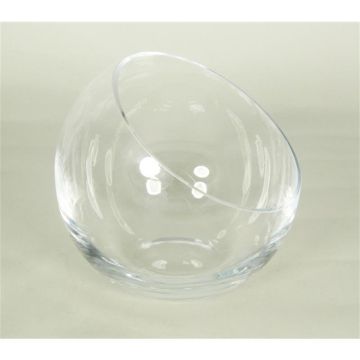 Glasschale NELLY OCEAN, klar, 17cm, Ø15,5cm