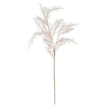Künstlicher Asparagus sprengeri RUNAL, weiß-rosa, 80cm