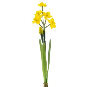Kunstblume Narzisse RUELO auf Steckstab, gelb, 50cm