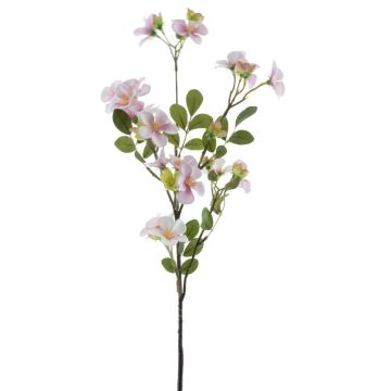 Textilblume Fleißiges Lieschen WENIA, rosa-weiß, 70cm